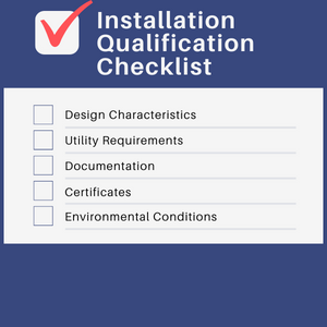 Installation qualification checklist