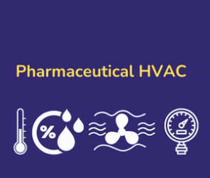 Pharmaceutical HVAC is mainly used to perform temperature , humidity, air flow and Pressure regulation