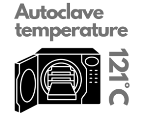 Autoclave temperature is the sterilization temperature inside an autoclave and is commonly 121°C or 134°C, depending upon the items to be sterilized