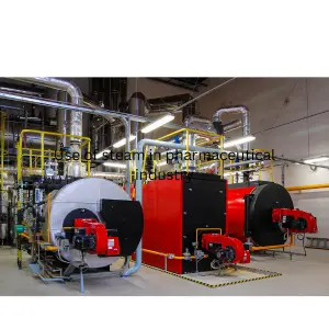 Boilers are used to generate steam from raw water that cannot be used for processes that involve direct contact of steam with product